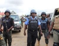 Drama as policemen protest in Kaduna
