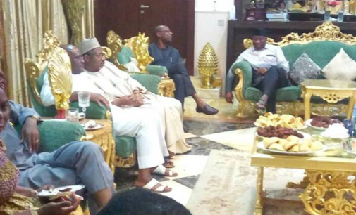 PHOTOS: Former ministers pay Sallah visit to Jonathan