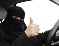 Saudi Arabian women to drive cars — first time in history