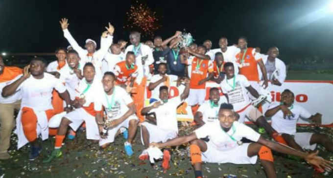 Akwa United defeat Niger Tornadoes on penalties to win Aiteo Cup