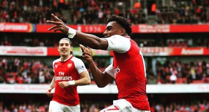 Iwobi fires Arsenal to victory