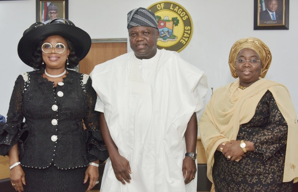 Ambode swears in new chief judge of Lagos