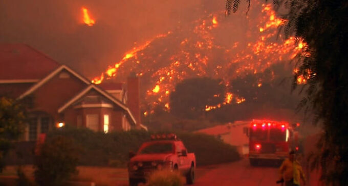 Fire destroy 3,500 homes in California