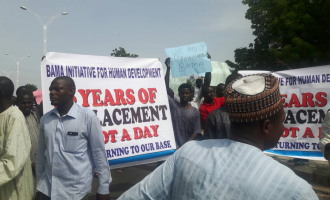 Arrested IDPs fall sick in detention