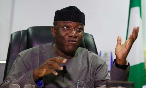 Fayemi reinstates five perm secs retired by Fayose in 2014