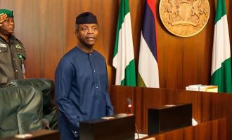 Osinbajo meets with NAPTIP, NEMA over Nigerians stranded in Libya