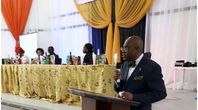 PROMOTED: Paul Usoro supports the African Women Lawyers Association (AWLA) at 1