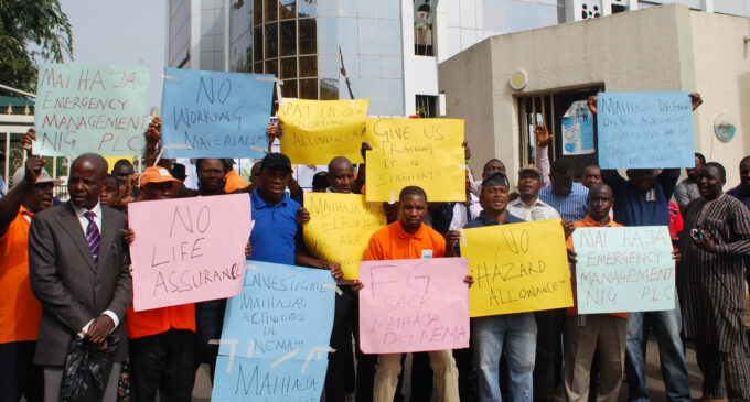 NEMA officials embark on nationwide strike