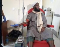 EXTRA: Co-founder of al-Shabab donates blood to victims of bomb attack