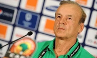 Rohr: I’ll sing both national anthems if Nigeria plays Germany at World Cup