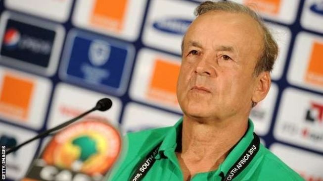 Rohr: I’ll sing both national anthems if Nigeria plays Germany at World Cup
