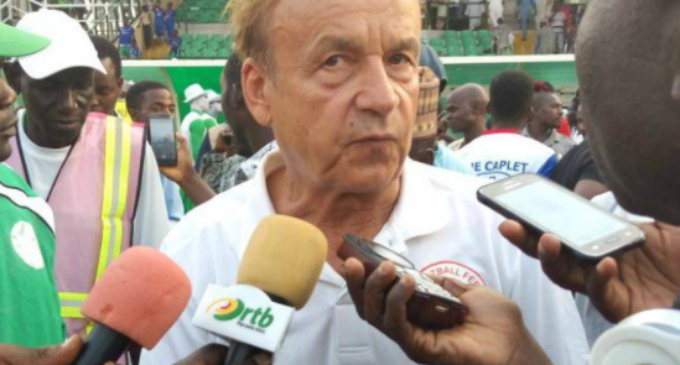 We need to work on our attack, says Rohr after Nigeria-Liberia game