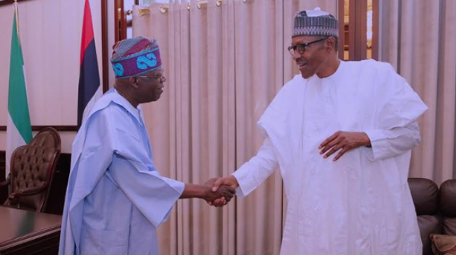 My backing of Sanwo-Olu remains unchanged, says Tinubu after meeting Buhari