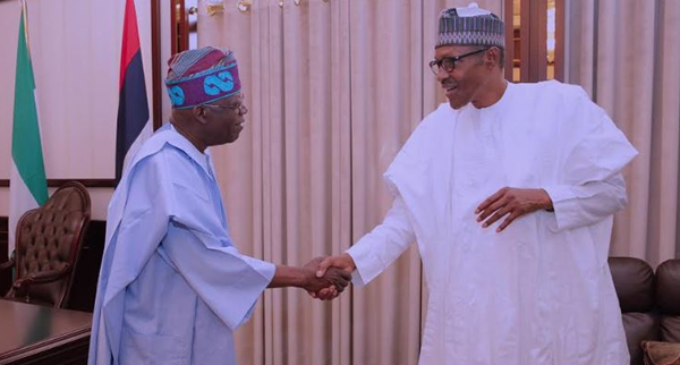 ‘Don’t discuss that one with me’ – says Tinubu on Buhari’s reelection