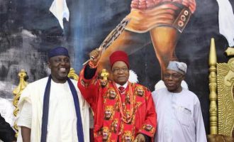 Rochas Okorocha’s statue crumbles as a pack of cards