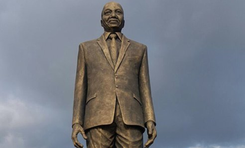 ‘Imo should destroy his statue’… Twitter reacts to Zuma’s resignation