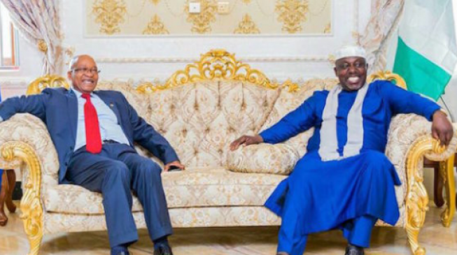 Statues of corruption: Overheard phone conversation between Rochas Okorocha and Jacob Zuma