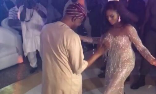WATCH: Mimiko in dance competition with daughter on her wedding day