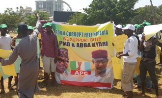 Drama as two groups clash over Abba Kyari