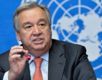 António Guterres calls for peace, climate action in New Year message