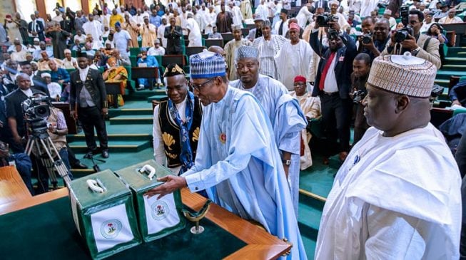 Political budget presentation and the common man