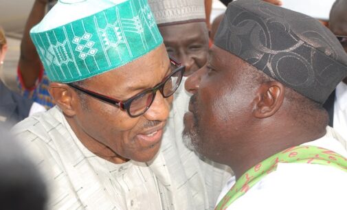 Okorocha begs Buhari: Use your magic to make Nwoye governor