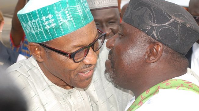 Okorocha begs Buhari: Use your magic to make Nwoye governor