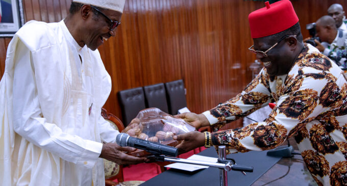 Buhari: With men like Umahi, I foresee a brighter future for our democracy