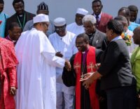 Buhari hosts CAN leaders in Aso Rock