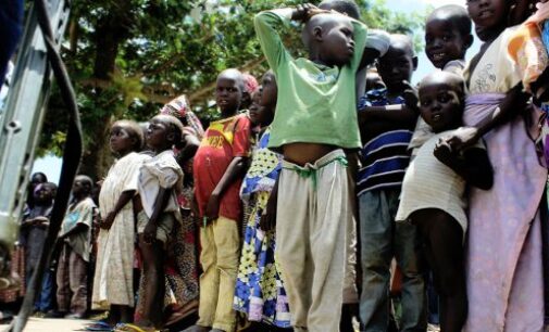 Report: About 60% of IDPs in Africa are children