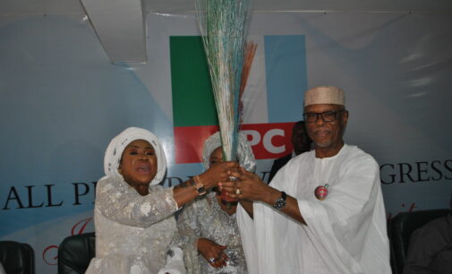 Maryam Ali, wife of ex-PDP chairman, joins APC