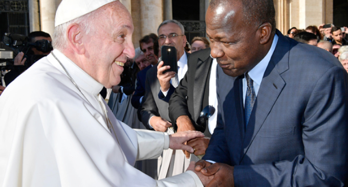 PHOTOS: Pope receives Dogara in Rome