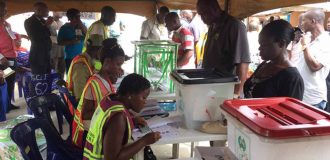 INEC: Smartphones can be used at polling units but not inside voting cubicle INEC: Smartphones can be used at polling units but not inside voting cubicle