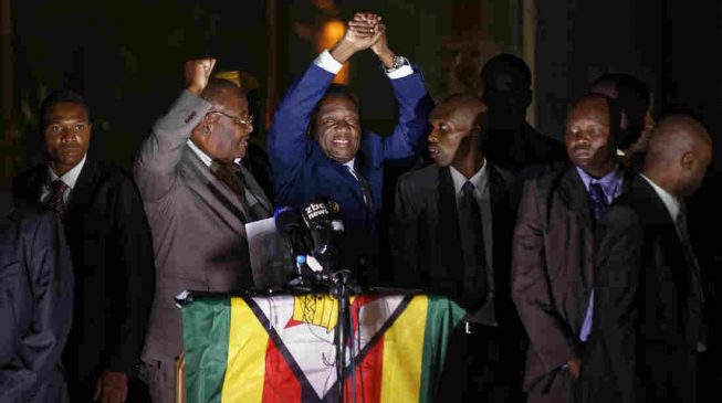 Emmerson Mnangagwa sworn in as Zimbabwe’s president