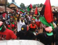 Monday lockdown: IPOB asks south-east residents to observe ‘total compliance’