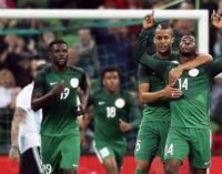 Nigeria’s friendly against England sealed, to hold in Wembley