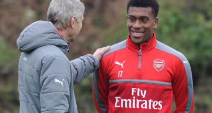 England didn’t really push for Alex Iwobi, says Wenger