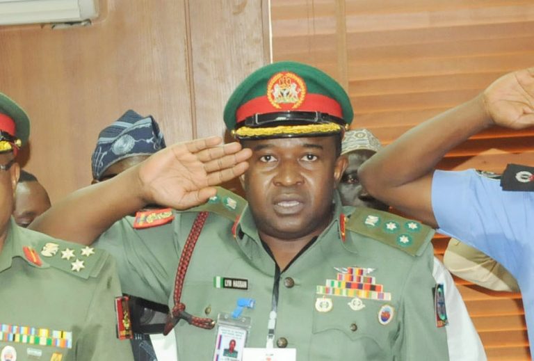 Defence Minister, Mansur Dan-Ali, ex-Defence Permanent Secretary, Danjuma Nanfo, & coordinator of peacekeeping, LYM Hassan are indicted in $1.4m scam.