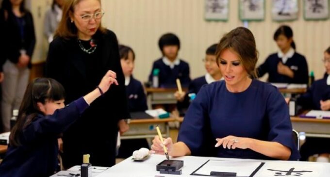 EXTRA: Trump’s wife back to elementary school
