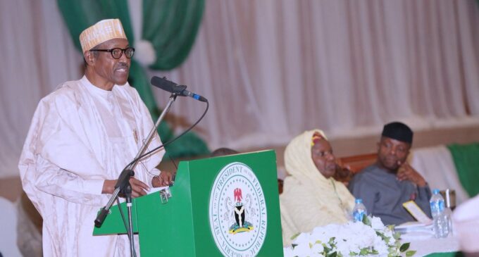 VIDEO: Never again will public funds be diverted, says Buhari