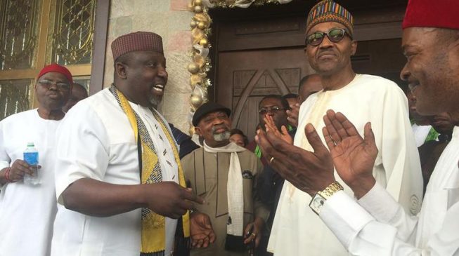 Okorocha says 34 governors have endorsed Buhari for 2019