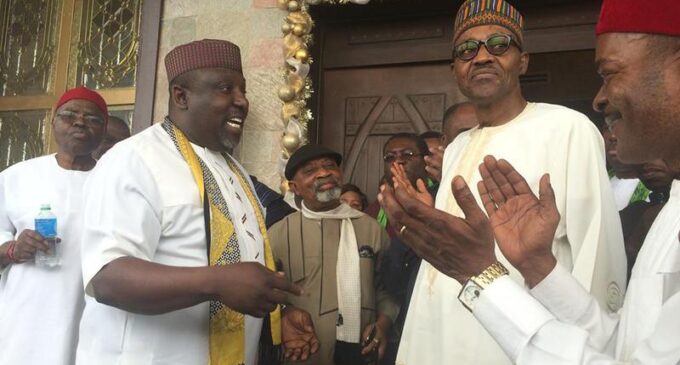 Okorocha says 34 governors have endorsed Buhari for 2019