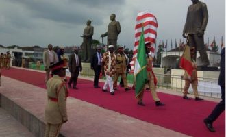 Okorocha ‘ready to be probed’ over Zuma, Johnson-Sirleaf statues