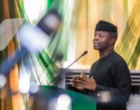 I don’t think there is any major problem in APC, says Osinbajo