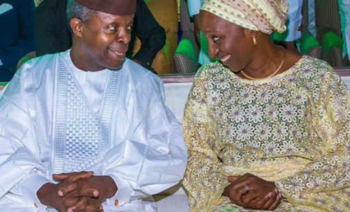 ‘Your heart is my home’ — Osinbajo writes romantic note to wife on 28th wedding anniversary