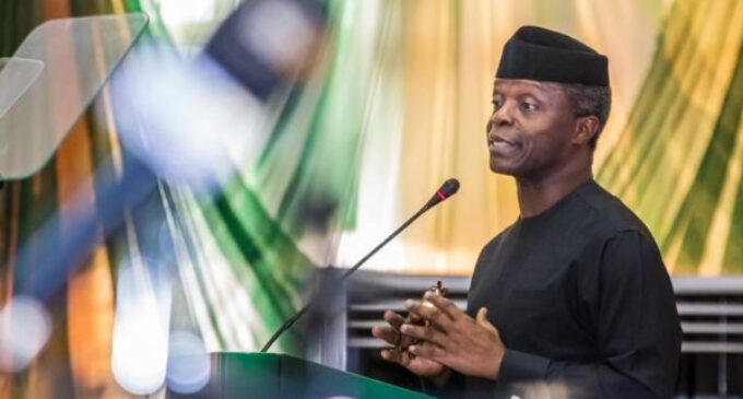 Osinbajo: One can’t make decent living as a journalist in Nigeria