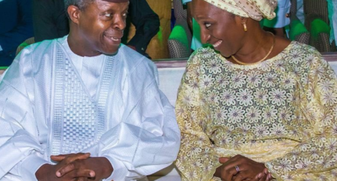 ‘Your heart is my home’ — Osinbajo writes romantic note to wife on 28th wedding anniversary