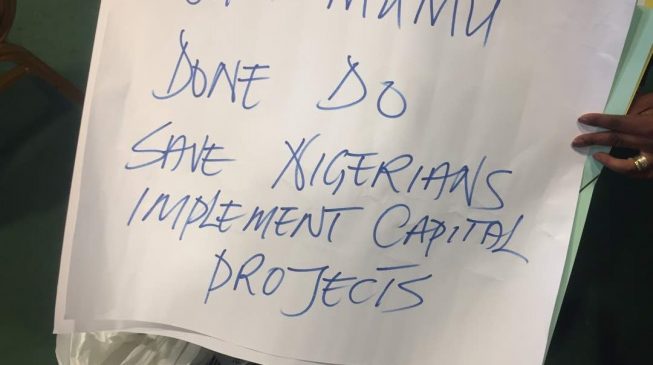 Drama as PDP reps plan anti-Buhari protest