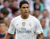 UCL: Varane to miss Liverpool clash after contracting COVID-19