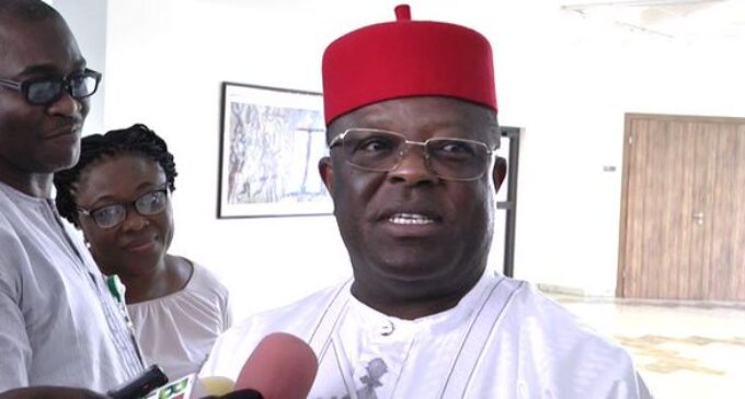 ‘You’re an illiterate’ — Umahi hits Wike for saying he’s behind his sacking as governor